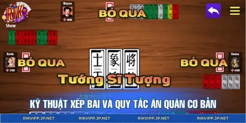 Cách sắp xếp bộ chẵn lẻ và thứ tự ưu tiên ăn quân